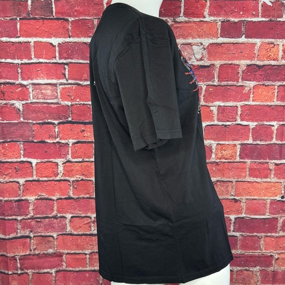 Affliction Black Label Men’s Eagle Rhinestone Short Sleeve T-shirt- XL - NWT - Picture 11 of 15